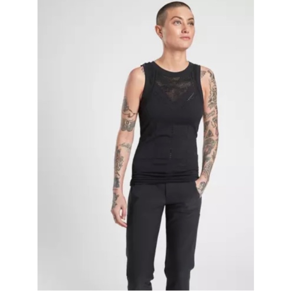 Athleta Oxygen Two Toned Tank - Picture 2 of 6